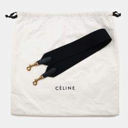 Celine Sangle Bucket Black189303 Leather Size Small