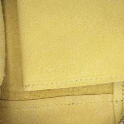 Celine Yellow Micro Grained Calfskin Belt Bag