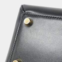 Celine Black Leather 16 Medium Handbag