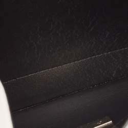 Celine Tricolor Leather, Suede and Python Diamond Clutch
