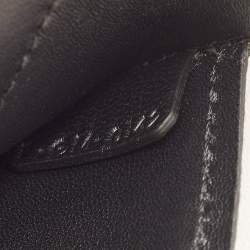 Celine Tricolor Leather, Suede and Python Diamond Clutch