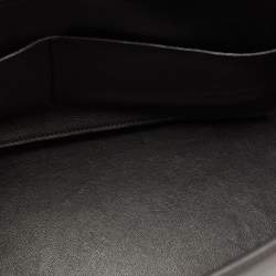 Pre Owned Celine Multicolor Python and Leather Medium Trapeze Top Handle Bag