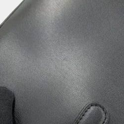 Celine Black Calf Leather Taboo Medium Shoulder Bag
