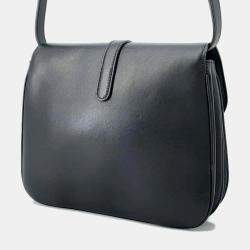 Celine Black Calf Leather Taboo Medium Shoulder Bag
