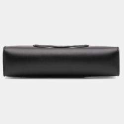 Celine Black Smooth Calfskin Cuir Triomphe Shoulder Bag