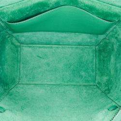 Celine Green Micro Grained Calfskin Belt Bag
