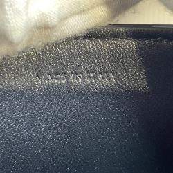 Celine Black Shiny Calfskin Claude Chain Shoulder Bag