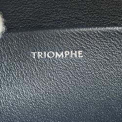 Celine Black Shiny Calfskin Claude Chain Shoulder Bag