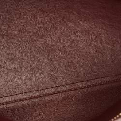Celine Tricolor Leather and Suede Small Trapeze Top Handle Bag