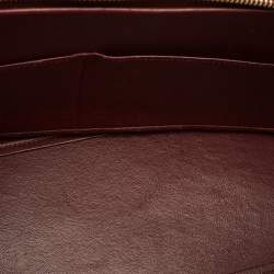 Celine Tricolor Leather and Suede Small Trapeze Top Handle Bag