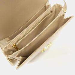 Celine Leather Classic Triomphe Shoulder Bag