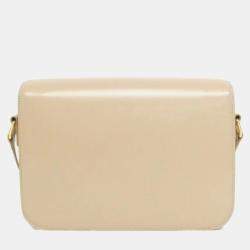 Celine Leather Classic Triomphe Shoulder Bag