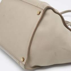 Celine Beige Leather Medium Phantom Luggage Tote