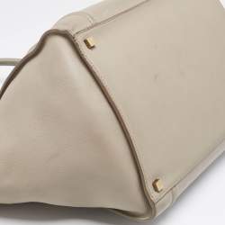 Celine Beige Leather Medium Phantom Luggage Tote