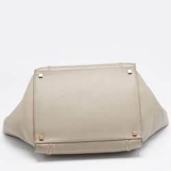 Celine Beige Leather Medium Phantom Luggage Tote