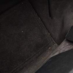Celine Black Leather Mini Tie Tote