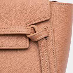 Celine Pink Pico Grained Calfskin Belt Bag