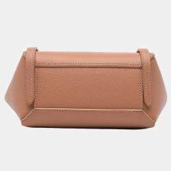 Celine Pink Pico Grained Calfskin Belt Bag