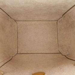 Celine Beige Brown Pico Grained Calfskin Belt Bag