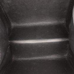 Celine Black Leather Sequin Triomphe Minaudiere