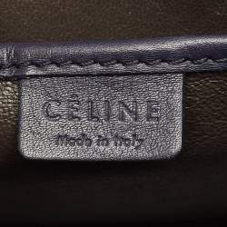 Celine Tricolor Leather and Python Nano Luggage Tote