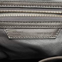Celine Tricolor Python and Leather Mini Luggage Tote