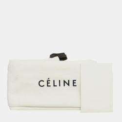 Celine Dark Brown Snakeskin Pyhton Mini Luggage Bag