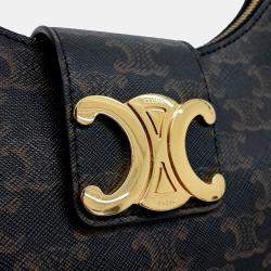 Celine Brown PVC Ava Triumph Medium Bag