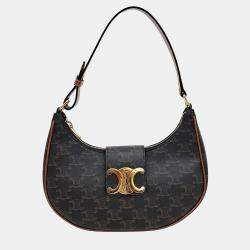 Celine Brown PVC Ava Triumph Medium Bag