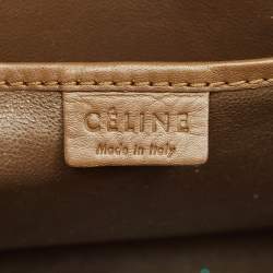 Celine Multicolor Leather Nano Luggage Tote