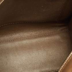 Celine Multicolor Leather Nano Luggage Tote