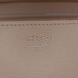 Celine Beige Medium Calfskin Classic Box