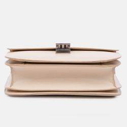 Celine Beige Medium Calfskin Classic Box