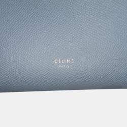 Celine Blue Micro Grained Calfskin Belt Bag