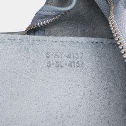 Celine Blue Micro Grained Calfskin Belt Bag