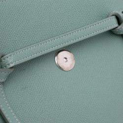 Celine Blue Nano Grained Calfskin Belt Bag