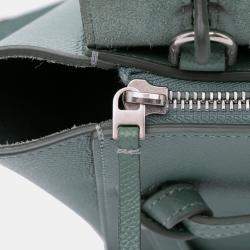 Celine Blue Nano Grained Calfskin Belt Bag