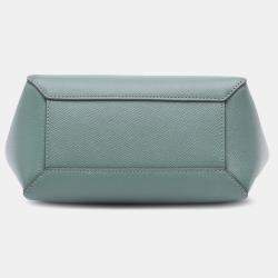 Celine Blue Nano Grained Calfskin Belt Bag