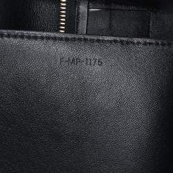 Celine Black White Limited Edition Mini Pony Hair and Calfskin Belt Bag
