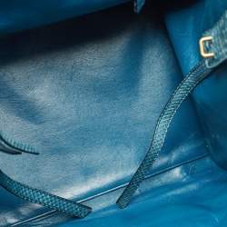 Celine Blue Python Medium Phantom Luggage Tote