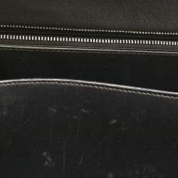Celine Black Patent Leather Medium Classic Box Shoulder Bag