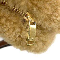 Celine Brown Boa Leather Medium Heart Shoulder Bag