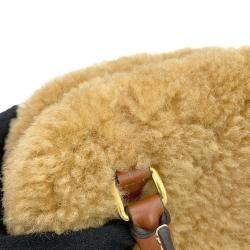 Celine Brown Boa Leather Medium Heart Shoulder Bag