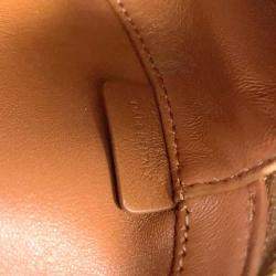 Celine Brown Boa Leather Medium Heart Shoulder Bag
