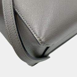 Celine Gray Calf Leather Nano Belt Bag