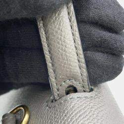 Celine Gray Calf Leather Nano Belt Bag