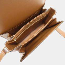 Celine Leather Classic Triomphe Shoulder Bag
