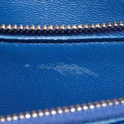 Celine Blue Python Medium Classic Box Shoulder Bag