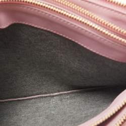 مملوكة مسبقًا Celine Pink Leather Large Trio Crossbody Bag