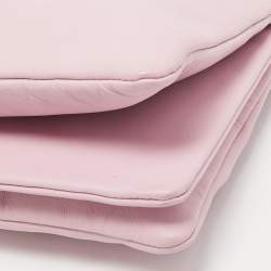 مملوكة مسبقًا Celine Pink Leather Large Trio Crossbody Bag